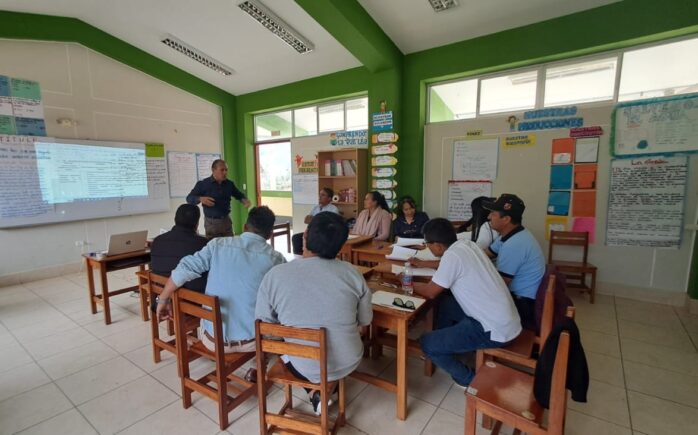Docentes de Querocoto participan en taller de fortalecimiento pedagógico en Cajamarca