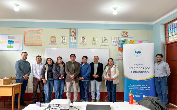 Docentes de Rosaspampa y Ninabamba participan en capacitación del programa Integrados por la Educación en Ayacucho.