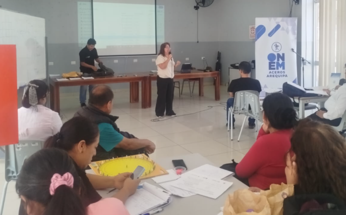 Docentes participan en la tercera jornada de capacitación de la ONEM Aceros Arequipa 2026 en Lima