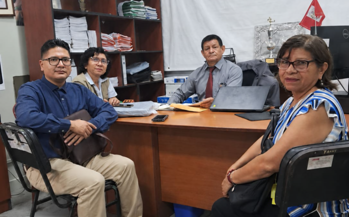 Representantes de Empresarios por la Educación se reúnen con el director de Gestión Pedagógica de la UGEL Chiclayo y especialistas para fortalecer el programa Comunidades Afectivas.